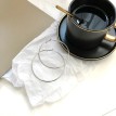 银色中号耳圈